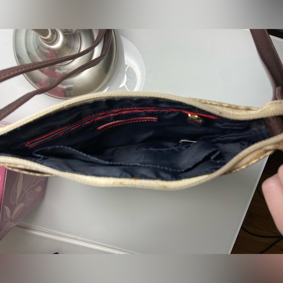 Tommy Hilfiger Small Brown Tan Purse
Handbag Bag With Shoulder Strap - Picture 5 of 7